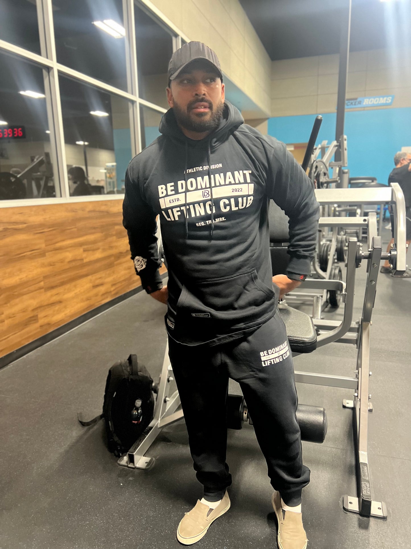 Mens Lifting Club Oversized Hoodie