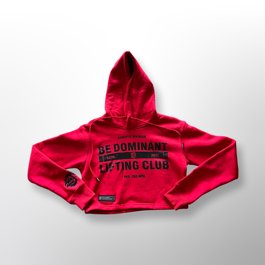 Women’s Lifting Club Crop Hoodie