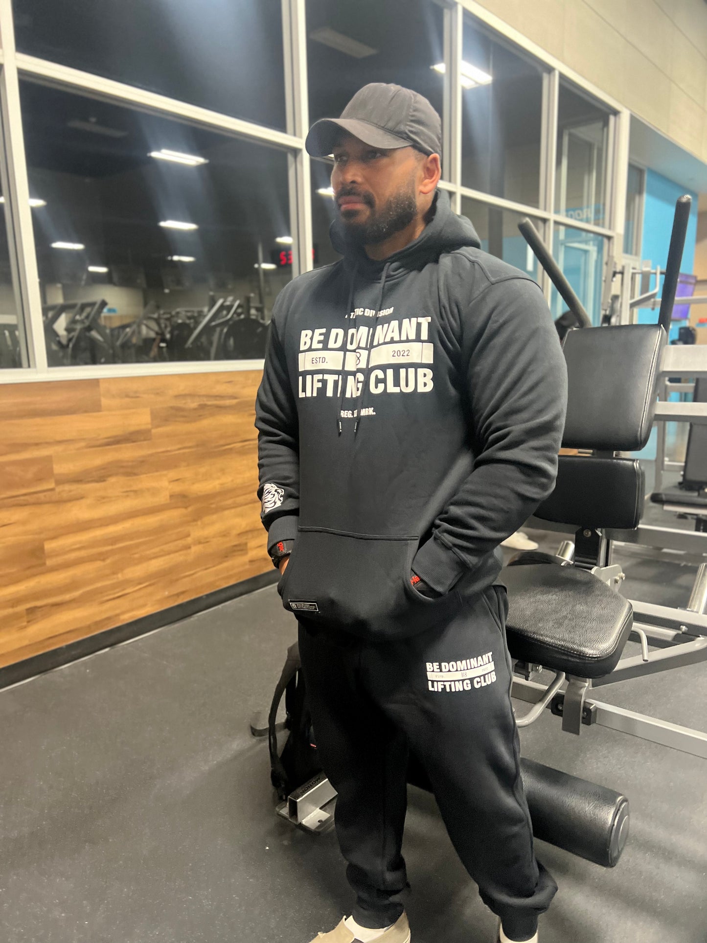 Mens Lifting Club Oversized Hoodie