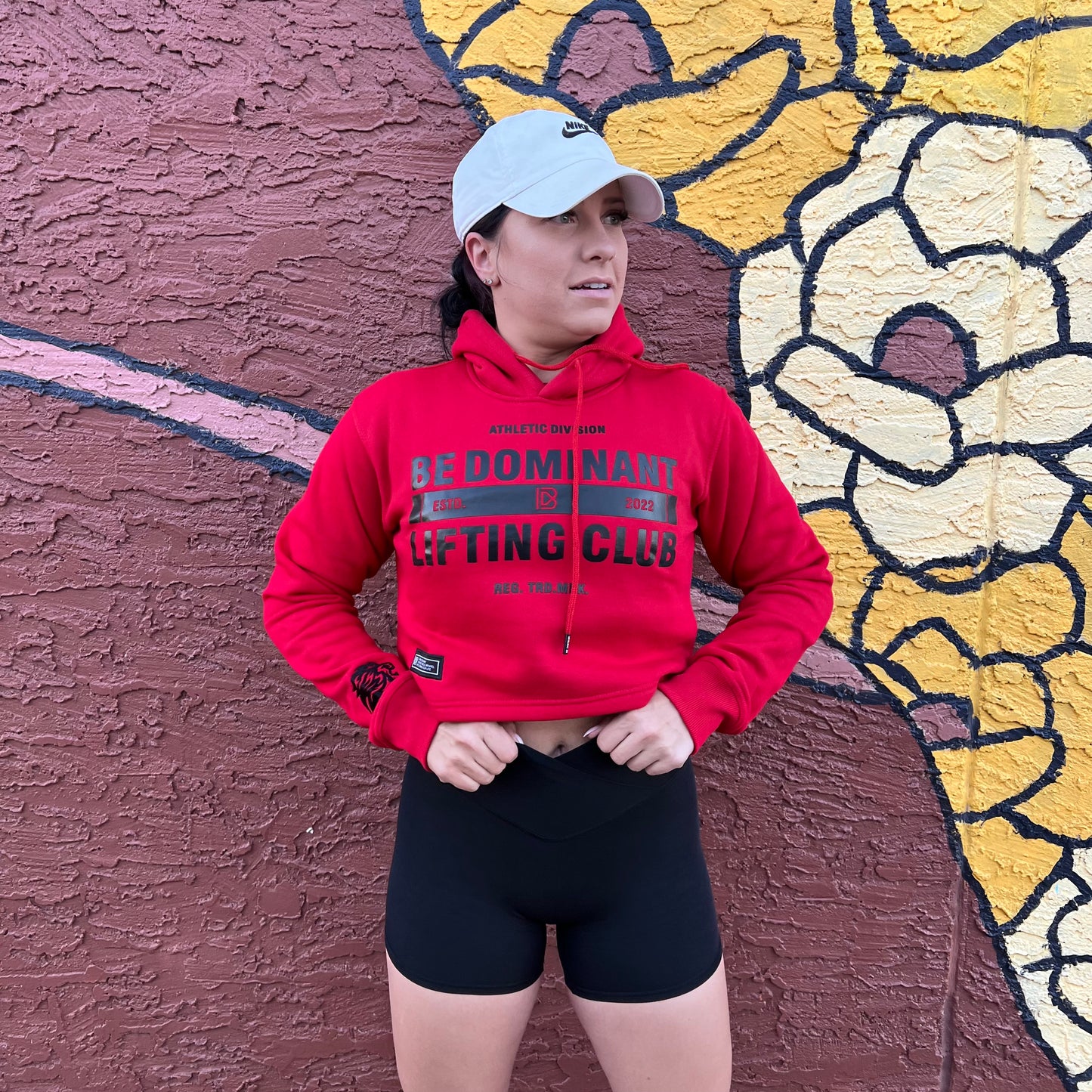 Women’s Lifting Club Crop Hoodie